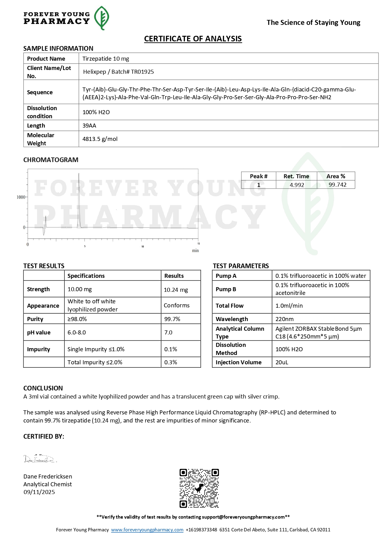 TIRZ – Tirzepatide kit 10 vials - Image 8