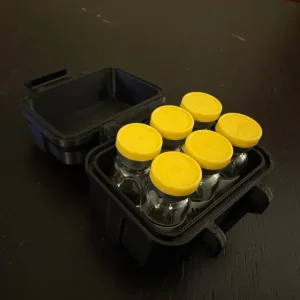 3-D Printed Vial Cases